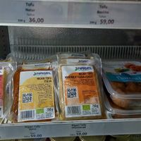 tofu at Gryningen Halsokost in Stockholm