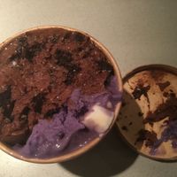 Chocolate cookie / UBE  at Kreem in Palm Springs