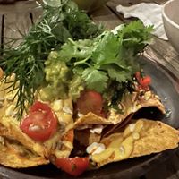  Vegan nachos (-ish)  at Genius Cafe in Sanur