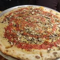 Shroom pizza at Common - Nell's Pizza in Manchester