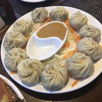 Momo vegan at Pumpernickel Bakery and Babylon Cafe in Pokhara