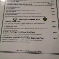Vegan Pizzas at Pumpernickel Bakery and Babylon Cafe in Pokhara