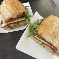 Way yummier than it looks!!  at Duecento Gradi in Rome