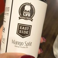 Birra artigianale al mango at Duecento Gradi in Rome