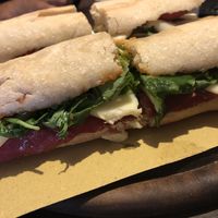Vegan Risorgimento sandwich 🥪  at Duecento Gradi in Rome