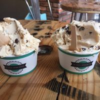 Vegan peanut butter choc chip at The Nice Cream Factory in York
