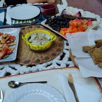 Set up for the day! at Hostal Patio de 27 in Havana