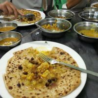 Daal Paratha at Nepali Restaurant in Mandalay