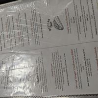 Vegan lunch menu at Causeway Cafe in Belfast