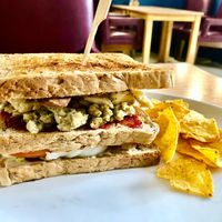 Four seasons sandwich   at Causeway Cafe in Belfast