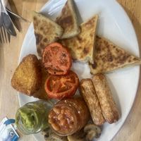 Farmhouse vegan breakfast  at Causeway Cafe in Belfast
