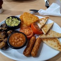 Vegan brekkie at Causeway Cafe in Belfast