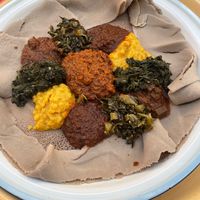 Platter for two at Light of Africa in South West London