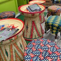 Seating area at Light of Africa in South West London