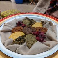 Platter for 2 at Light of Africa in South West London