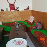 Comfy inside seating at Light of Africa in South West London