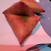 Samosas at Light of Africa in South West London