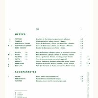 The menu on their website (they only have it in Spanish as far as I know) at IAKNI in Barcelona