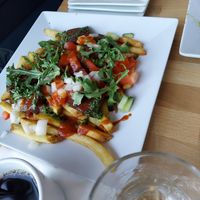 Tofu, Fries at VanGogh's Eeterie in Springfield