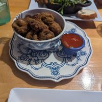 Fried curry mushrooms at VanGogh's Eeterie in Springfield