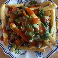 Peace Fries  at VanGogh's Eeterie in Springfield