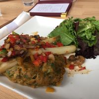 A kind of veggie hash entree... at VanGogh's Eeterie in Springfield