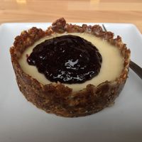 Vegan berry tart at VanGogh's Eeterie in Springfield