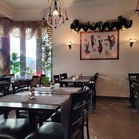 Inside at Curry India in Uppsala