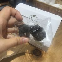 chocolate gamache at No Meat Burger Health in Busan