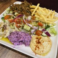 Shawarma kebab at Vegetus in Cheltenham