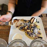 Pancakes  at Vegetus in Cheltenham