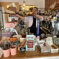 The owner 😃 at Vegetus in Cheltenham