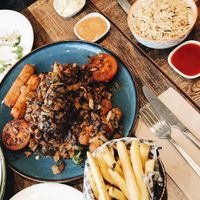 Mixed grill for 2 at Vegetus in Cheltenham