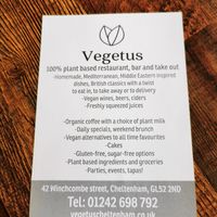  at Vegetus in Cheltenham