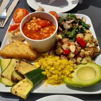 The royal breakfast plate at Vegetus in Cheltenham