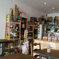 View of the counter and goods section :) at Vegetus in Cheltenham