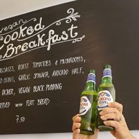 We were actually there for lunch, we didn't have better with breakfast at Vegetus in Cheltenham