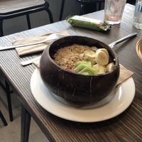 Açai berry bowl, amazing, creative and beautiful design, tastes just as good! at Vegetus in Cheltenham