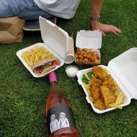 Lush take out food! at Vegetus in Cheltenham