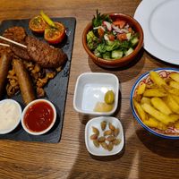 Mixed grill at Vegetus in Cheltenham