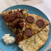 All vegan!  at Nayya Pizza in Bedford