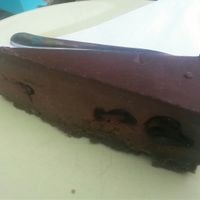 Chocolate cherry tart at Cranberry Swamp in Whitby