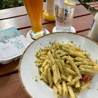 Pistachio-pesto penne  at Rosi in Munich