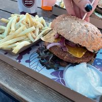 lord seitan and garlic mayo  at Las Vegan's - Vegan Garden Trailer in Budapest