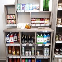 Chocolate and juice at La Maison Vegane in Puteaux