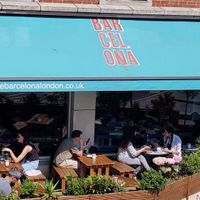Summer Sunday at Cafe Barcelona in South West London
