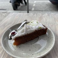 Best carrot cake ever! 🥕  at Mahalo  - Odengatan in Stockholm