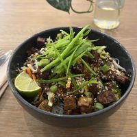 Tempehtation salad  at Mahalo  - Odengatan in Stockholm