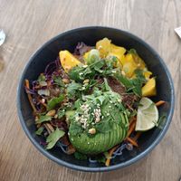 Peanut salad at Mahalo  - Odengatan in Stockholm