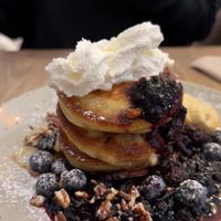 American pancakes  at Mahalo  - Odengatan in Stockholm